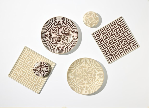 ラウンドボックス 13cm カシミア | ラビリント | GINORI 1735